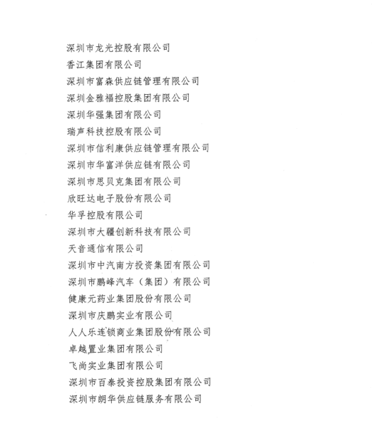 喜讯，公海赌船710供应链荣获“改革开放40周年深圳民营经济突出贡献企业”称号  