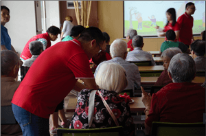 走进福利院，情暖老人心——公海赌船710供应链公益行